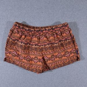 Patagonia Women's Barely Baggies Shorts 2.5" Mangrove Tiki Henna Brown Small